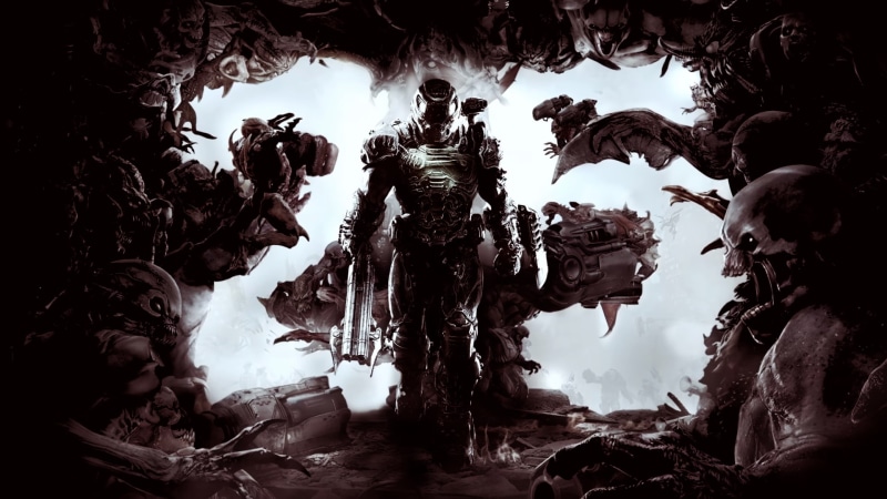 mancubus, rip and tear, Revenant, video games, Doom (game), demon, Anniversary, Hell raiser, spider mastermind, 2016 (Year), Argent, hell knight, Imp, 25 years