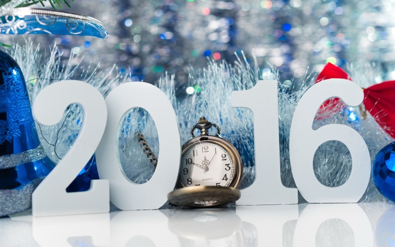 2K, New, 2016, Year, Happy