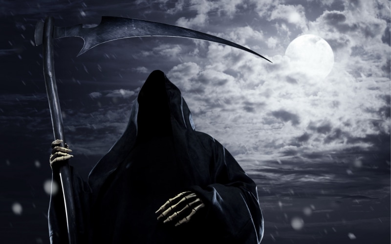 2K, Grim Reaper, fantasy art, scythe, death