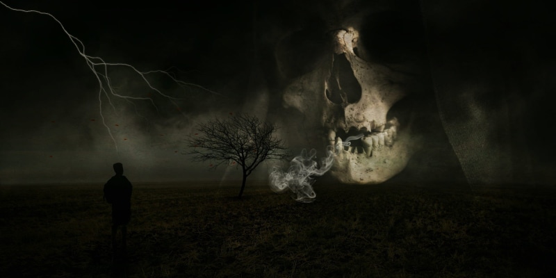 spirit, night, dark, spooky, one person, rear view, secret, person, mystery, flash, forward, creepy, fantasy, mystical, adult, horror, environment, ghost