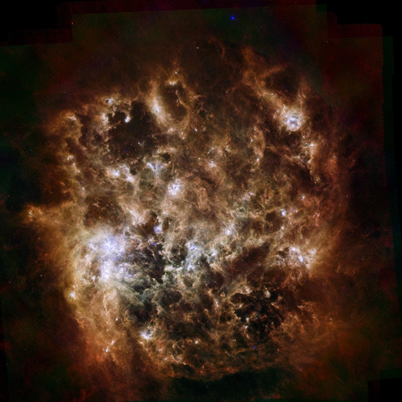night, star - space, motion, sky, illuminated, telescope, cosmos, black smoke, nature, red, large magellanic cloud, dusty, hubble, astronomy, space exploration