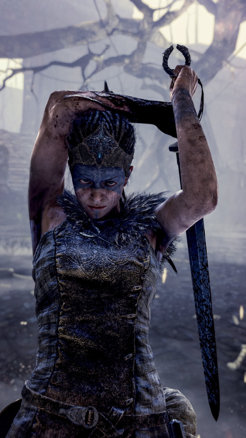PC gaming, Senua, video game characters, Hellblade: Senuas Sacrifice, screen shot, 4K