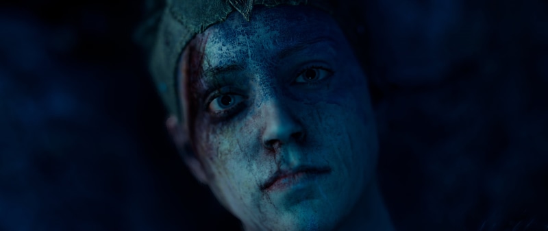 adult, ultrawide, celebration, spooky, portrait, demon - fictional character, depression - sadness, one person, Hellblade: Senuas Sacrifice, photo, aggression