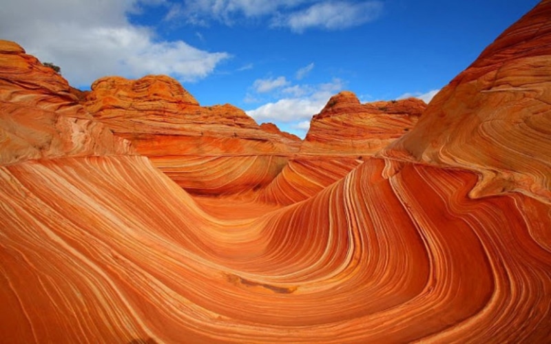 desert, rock formation, land, nature, landscape, wave, no people, sandstone, geology, 4K, physical geography, eroded, buttes, south, arid climate, day