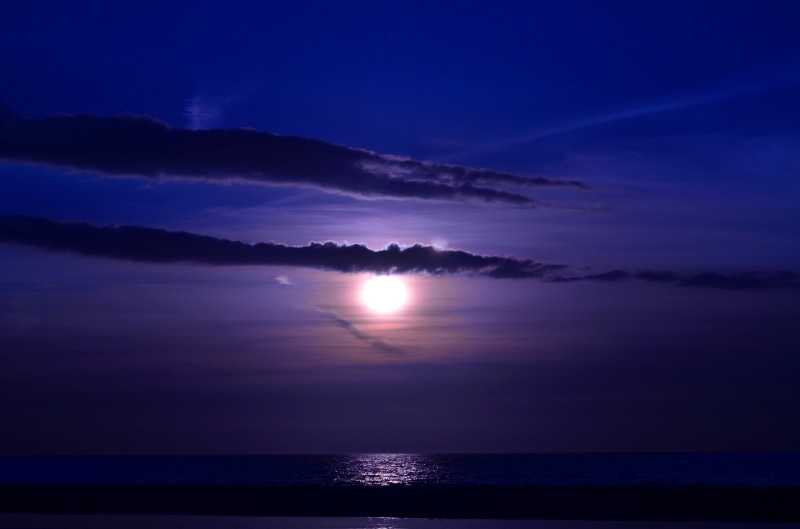 skyscape, 4K, sea, sky, filter