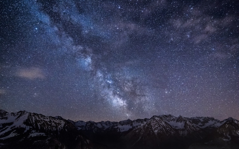 2K, stars, galaxy, skyscape, Milky Way, sky
