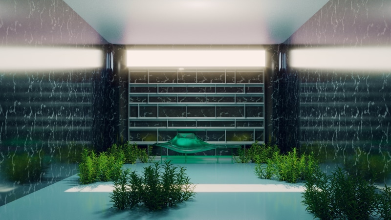 peace, 3dsmax, fantastic realism, architecture, render, indoors, interior design, furnished, 3D graphics, plants, 3D Abstract, CGI, florida man, simple