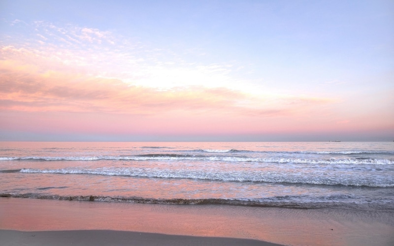 beaches, sea, 2K, sunrise, landscape, resolution, high, waves, images, shore
