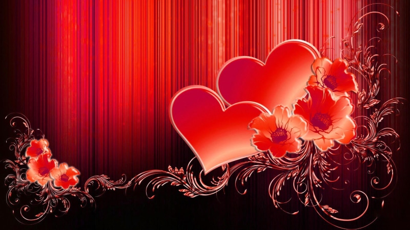 flow, holiday, nice, 1080P, pretty, beautiful, passion, valentine, hearts, romance, romantic, lovely, background, love