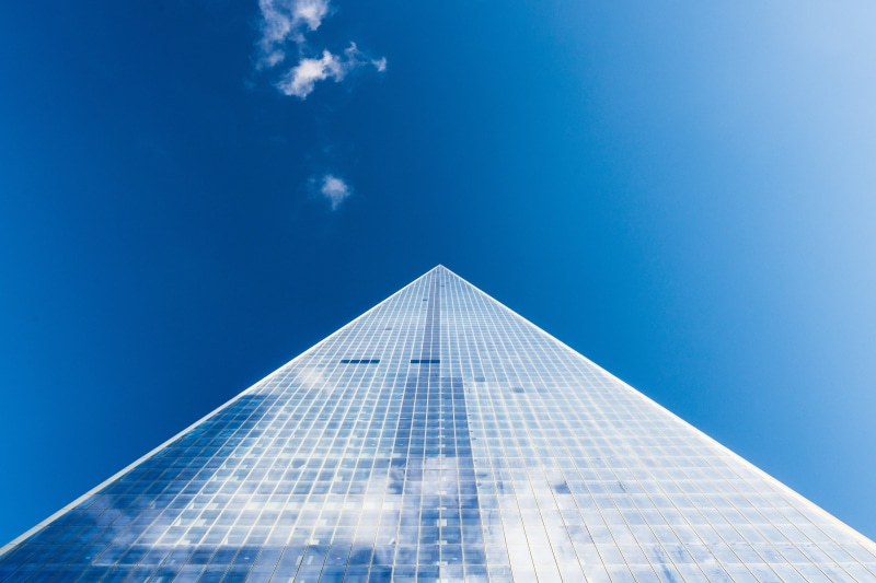office, clear sky, office building exterior, shape, photo, no people, skyscraper, modern, monument, built structure, building exterior, city, building