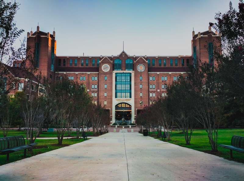 outdoors, education, fsu, architecture, travel destinations, the way forward, tallahassee, nature, day, college, symmetrical, united states, plant, clear sky