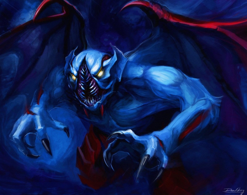 dota, 720P, night, games, stalker, art