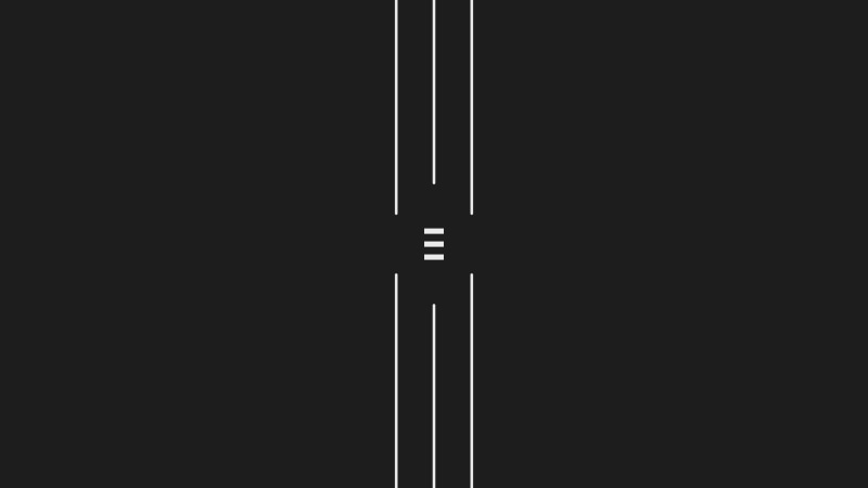 minimalism, black background, lines, logo, simple, 4K, simple background