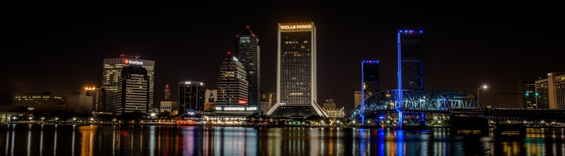 usa, multiple, display, 5K, building, florida, multiple display, city, night