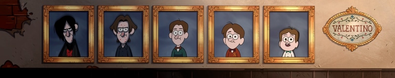 5K, old-fashioned, art and craft, design, Gravity Falls, cultures, representation, retro Styled, history, architecture, window, female likeness, wood - Material