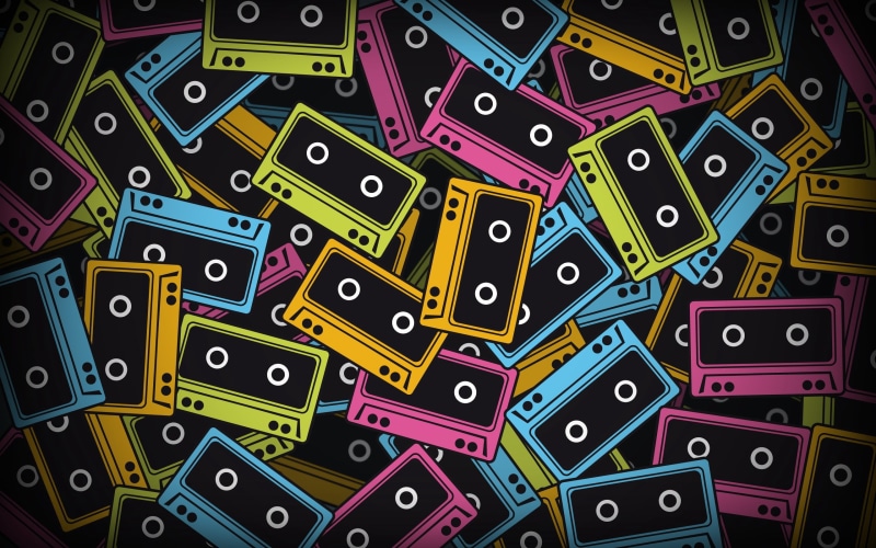 colorful, textured, fashion, computer icon, art, design, cassette, vector, symbol, computer Graphic, multi colored, audio Cassette, tapes, backgrounds