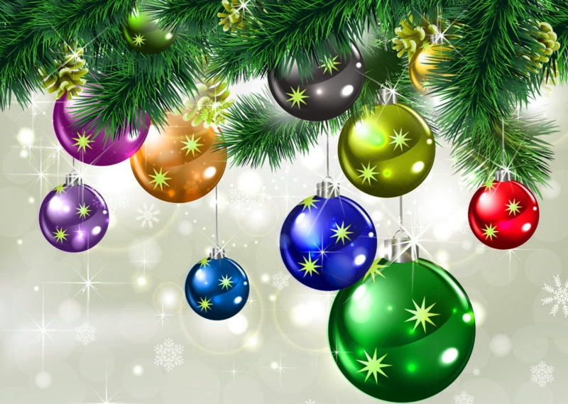 multi colored, no people, colorful, symbol, christmas Ornament, snowflakes, sphere, year, vector, decoration, christmas Decoration, winter, indoors, holiday - event