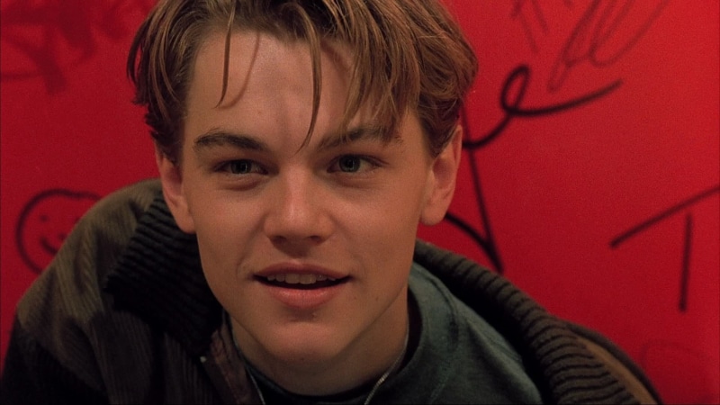 men, leonardo dicaprio, leisure activity, people, front view, dicaprio, portrait, close-up, 1995, casual clothing, indoors, teenager, boys, adolescence