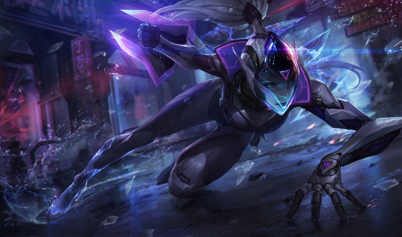 Helmet, LoL, Art, Costume, Crossbow, Vayne, Artwork, PROJECT, Wayne, League Of Legends, 5K, Splash, Legs, Street, Squirt