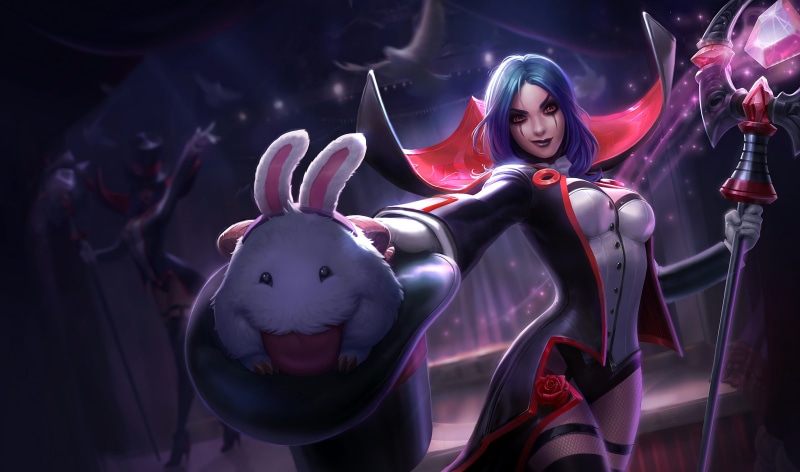 Illusionniste, Hat, 4K, LoL, Staff, Artwork, Leblanc, Splash, Poro, League Of Legends, Le Blanc, Prestigious, Art