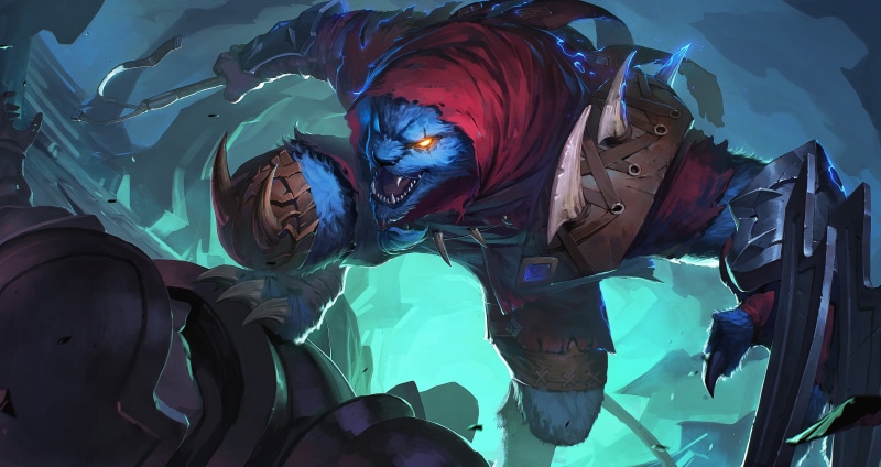 fan art, creature, fangs, big cats, 2K, armor, Thankstar404, Rengar (League Of Legends), Rengar, Video Game Art, video games, claws, digital art, League of Legends