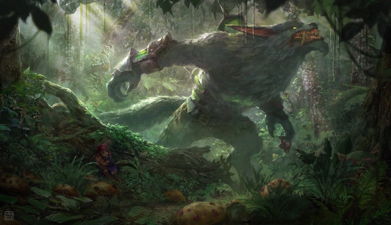 Annie (League Of Legends), Video Game, League Of Legends, 1080P, Warwick (League Of Legends)