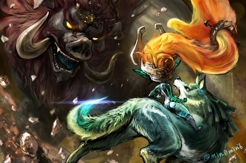 Wolf Link, Midna (The Legend of Zelda), Link, Ganon (The Legend Of Zelda), Zelda, The Legend Of Zelda: Twilight Princess, 1080P