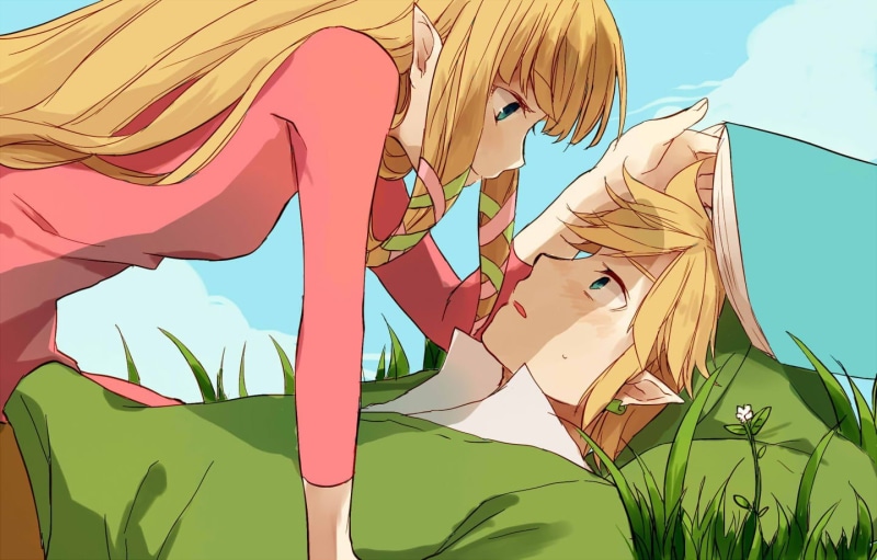 no people, day, female, blond Hair, invertebrate, sunlight, The Legend of Zelda, straddling, character, beauty, beautiful, fashion, Zelda, plant part, animal representation