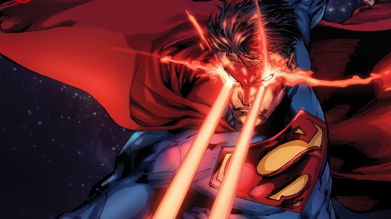 1080P, glowing eyes, Superman, superhero, DC Comics
