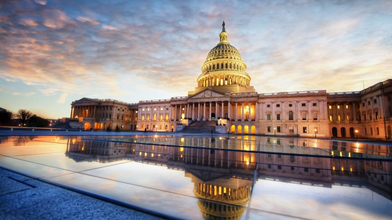 U.S. Capitol Sunrise, sunrise, capitol, 4K, s, u, HD