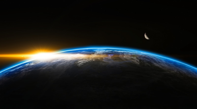 Beginning, astronomy, view, satellite view, eclipse, Above, World, night, Space, Life, Sunshine, illuminated, urban skyline, Sunlight, lens flare, Stars