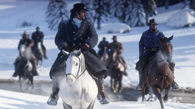 1080P, western, cowboys, Red Dead Redemption, Rockstar Games, video games, Red Dead Redemption 2