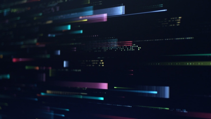 indoors, glowing, digital art, electrical equipment, sound recording equipment, lights, data, lapse, computer monitor, audio equipment, no people, 1080P