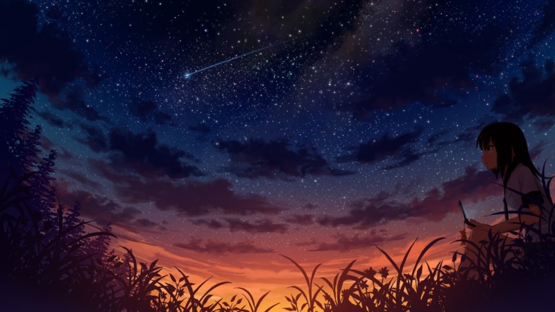 star Field, blue, infinity, beauty In Nature, astronomy, silhouette, nebula, tree, one person, star - Space, milky Way, real people, scenics - nature, glowing