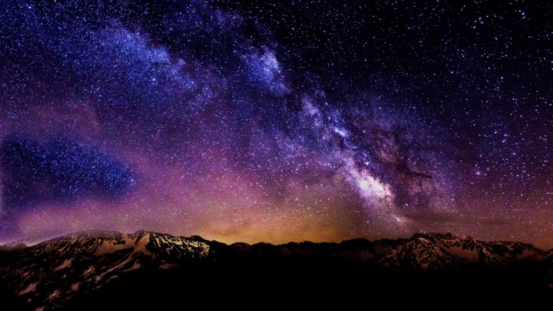 no people, space, star, 1080P, environment, space and astronomy, tranquil scene, night, scenics - nature, idyllic, astronomy, tranquility, galaxy, sky