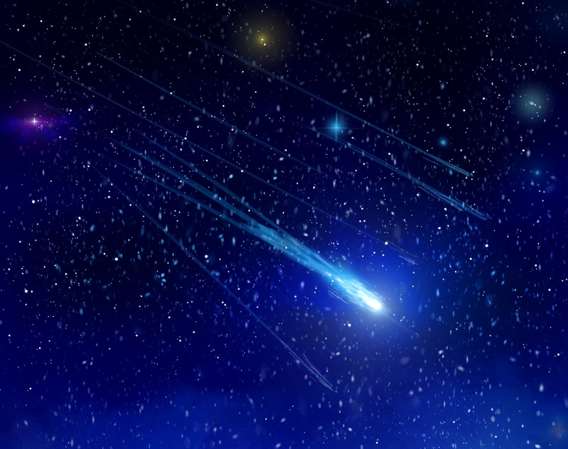astronomy, milky Way, scenics - nature, illustration, supernova, shooting star, outdoors, astronomy Telescope, spiral Galaxy, black Hole, sagittarius, astrology Sign