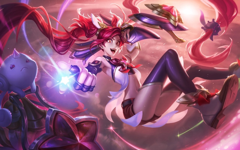 magic, 1080P, Star Guardian, Jinx (League of Legends)