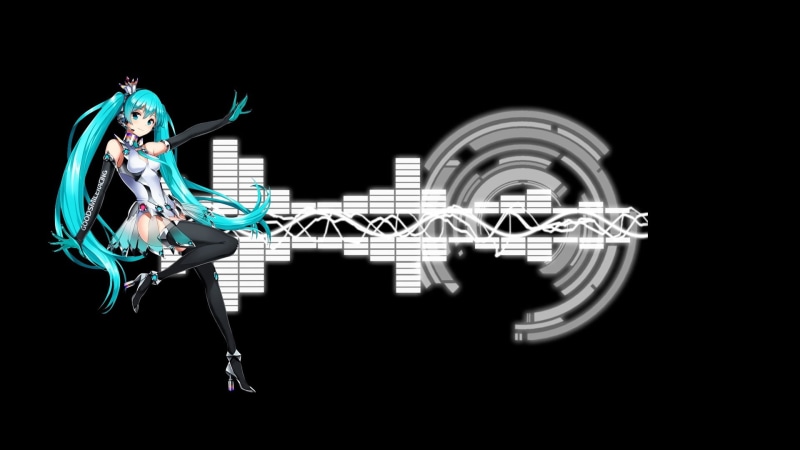 studio shot, connection, full length, long exposure, nightlife, light trail, Vocaloid, music, built structure, illuminated, speed, digital composite, city