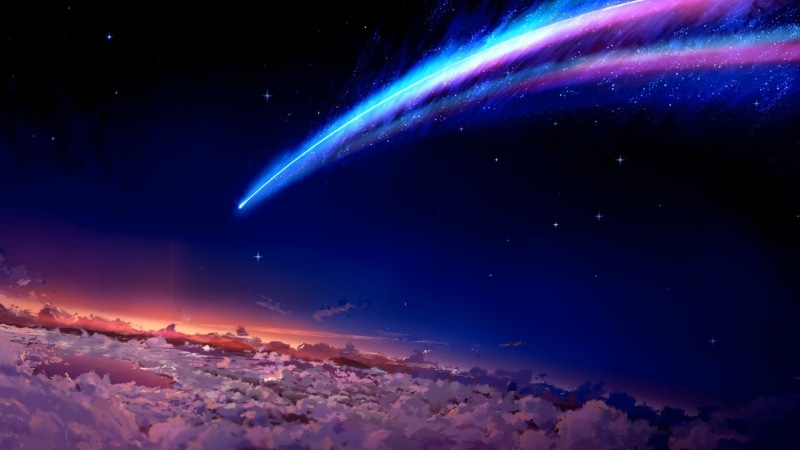 anime, Your name., space, 1080P