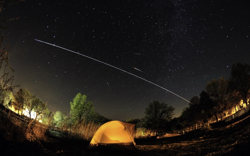 tent, stars, timelapse, nature, 1080P, trees, night, hd, asteroid