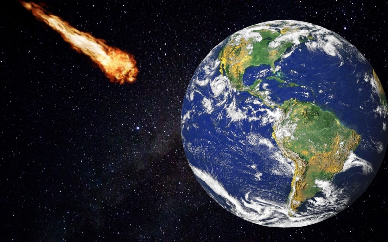 no people, satellite view, physical geography, star - space, night, asteroid, comet, topography, map, 2K, planet earth, globe - man made object, space