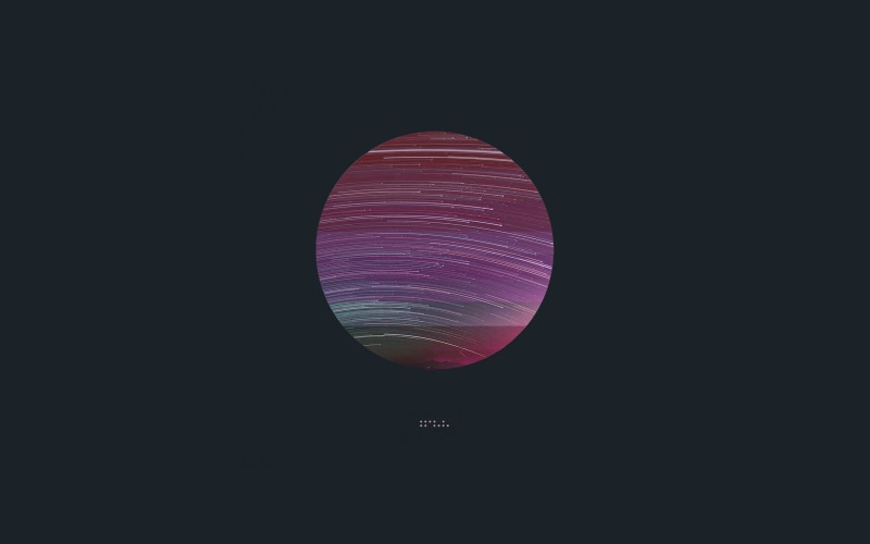 sky, transportation, minimal, star, shape, simple, 4K, circle, night, nature, geometric shape, astronomy, red, art, beauty in nature, no people, flying