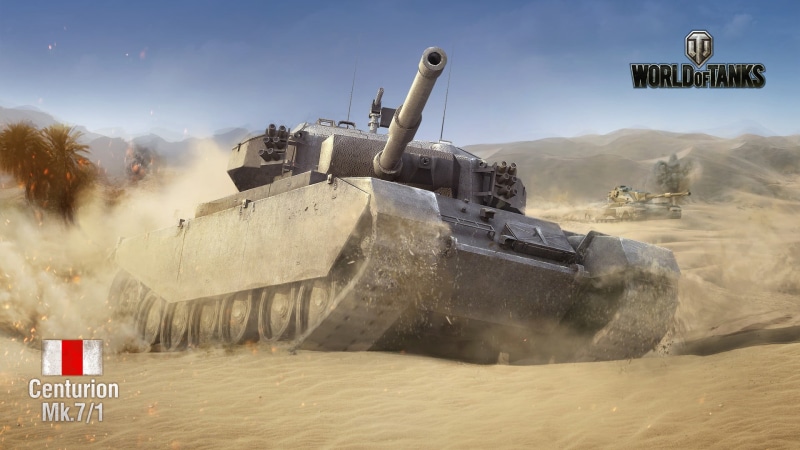 military, World of Tanks, armed forces, transportation, war, camouflage, fighting, government, no people, cannon, dust, Centurion Mk.7/1, day, aggression
