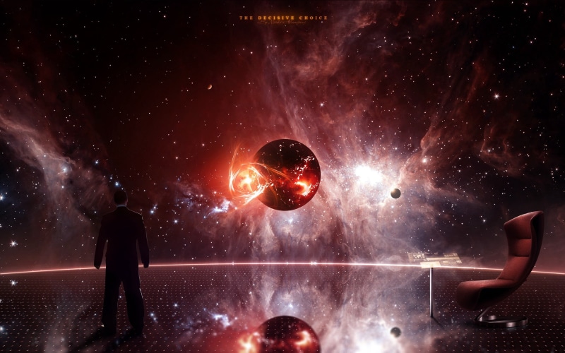 dark, illustration, real people, illuminated, illusive man, science, shiny, nebula, night, galaxy, backgrounds, people, asteroid, milky Way, star - Space