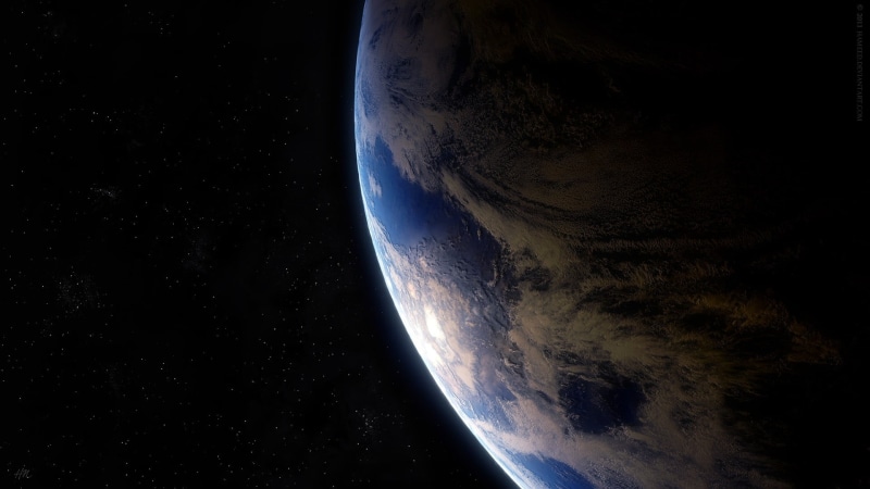 night, sea, power in nature, science, dark, cloud - sky, space, meteorology, water, exploration, Earth, planet - space, physical geography, no people