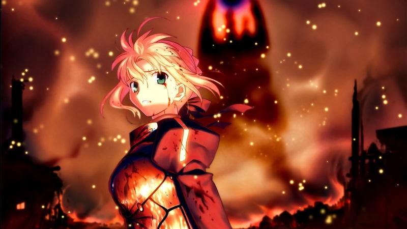 red, chinese new year, mammal, christmas decoration, anime girls, surrounded, digital, christmas lights, celebration, blonde, character, flame