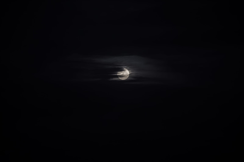 spooky, night, sky, mystery, tranquility, october, dark, astronomy, moonlight, no people, black, studio shot, planetary moon, reflection, 5K, beauty in nature
