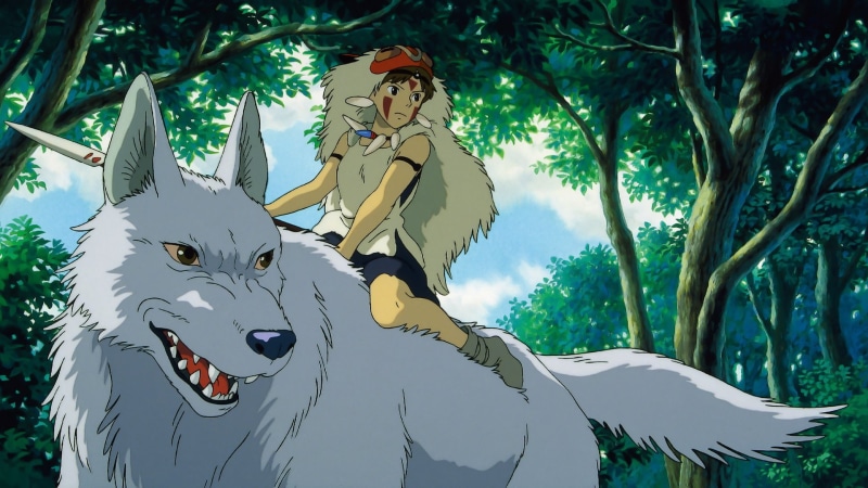 1080P, Movie, Princess Mononoke
