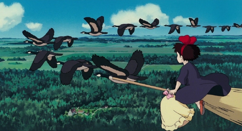 Kikis Delivery Service, anime, Studio Ghibli, 720P, anime girls