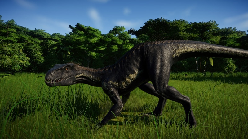 no people, animals in the wild, animal, side view, day, profile view, nature, Jurassic World Evolution, vertebrate, tree, plant, animal themes, outdoors
